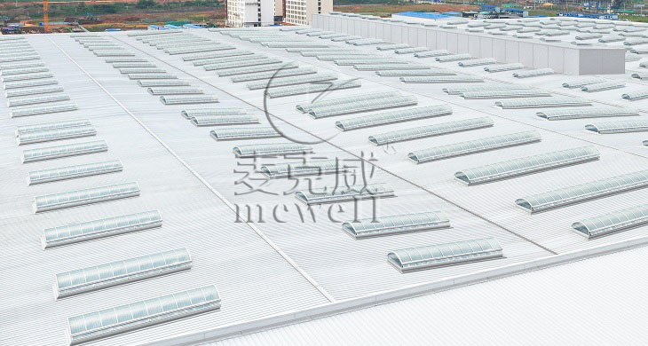 圓拱形電動采光排煙天窗